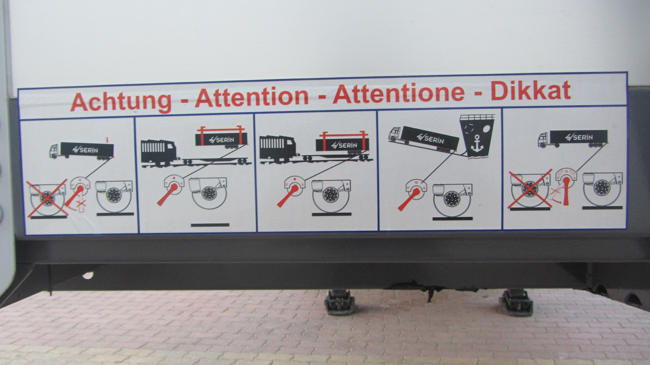 Novu Poluprikolica sa ceradom SERIN Optima Curtainsider Semi Trailer: slika 11