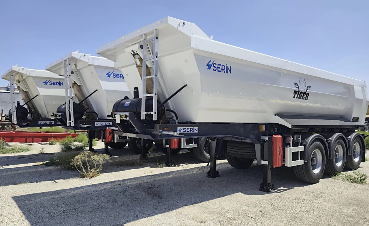 SERIN Tiger HARDOX 28 m³ Tipper Semi-Trailer - Poluprikolica istovarivača: slika 2 SERIN Tiger HARDOX 28 m³ Tipper Semi-Trailer - Poluprikolica istovarivača: slika 2