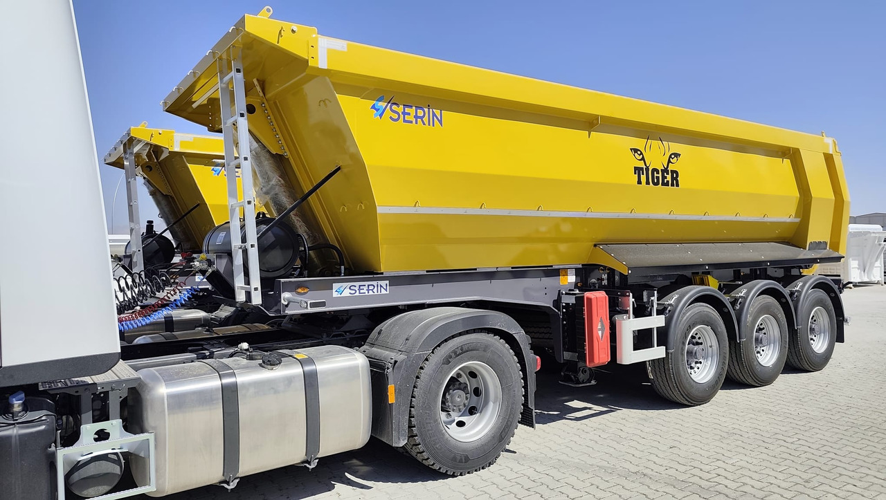 SERIN Tiger Hardox Tipper Semi Trailer 20 m³/24 m³ /28 m³ - Poluprikolica istovarivača: slika 1 SERIN Tiger Hardox Tipper Semi Trailer 20 m³/24 m³ /28 m³ - Poluprikolica istovarivača: slika 1