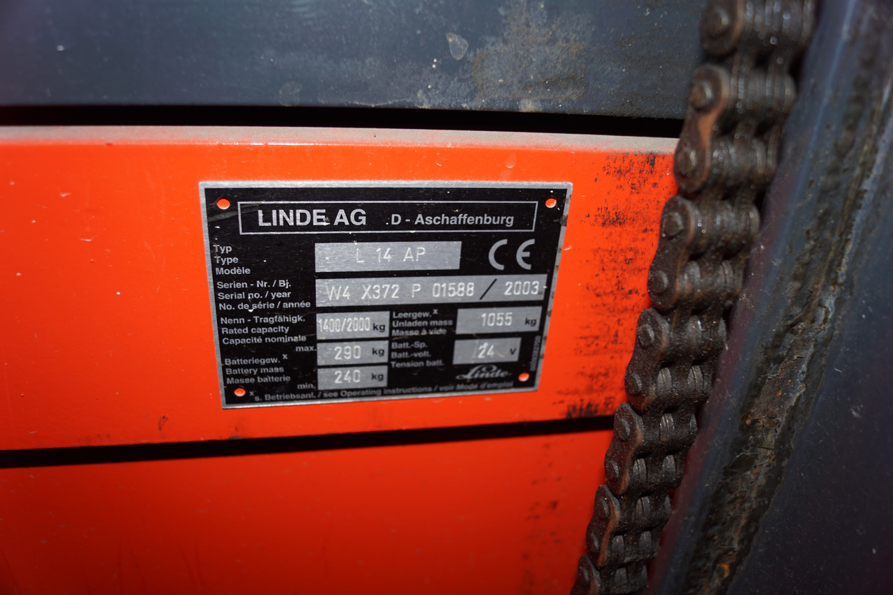 LINDE L14ap - Slagač: slika 4 LINDE L14ap - Slagač: slika 4