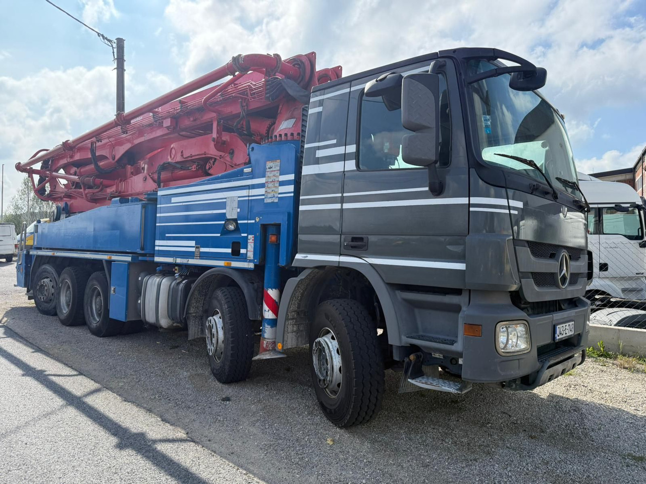 Mercedes-Benz Actros 4448 10x4, E5, MP-3, Putzmeister M46-5 - Auto pumpa za beton: slika 1 Mercedes-Benz Actros 4448 10x4, E5, MP-3, Putzmeister M46-5 - Auto pumpa za beton: slika 1