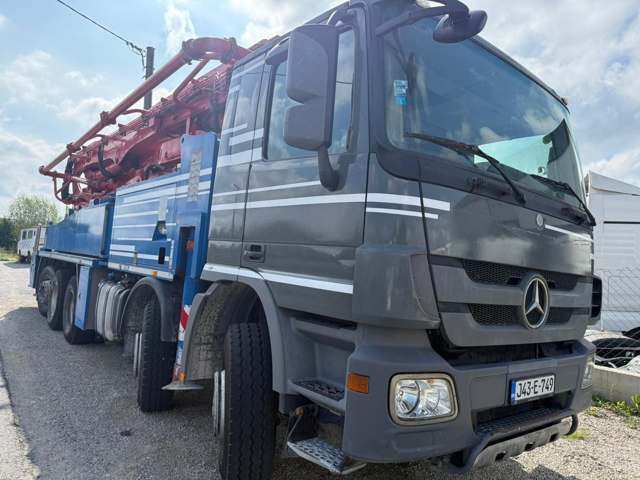 Mercedes-Benz Actros 4448 10x4, E5, MP-3, Putzmeister M46-5 - Auto pumpa za beton: slika 2 Mercedes-Benz Actros 4448 10x4, E5, MP-3, Putzmeister M46-5 - Auto pumpa za beton: slika 2