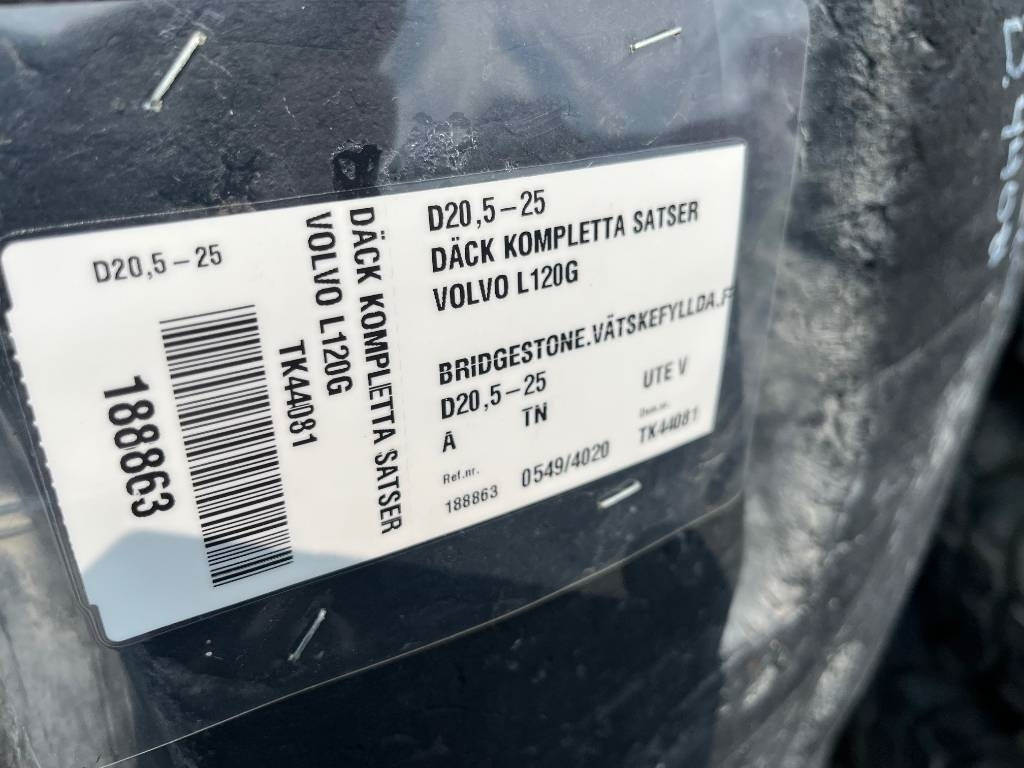 Bridgestone 20,5-25 Volvo L120G , H  - Kompletan točak: slika 3 Bridgestone 20,5-25 Volvo L120G , H  - Kompletan točak: slika 3