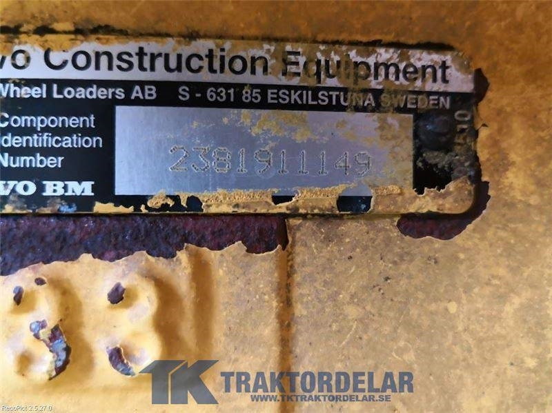 Volvo L50C Framvagn - Osovina i delovi za Građevinska mašina: slika 3 Volvo L50C Framvagn - Osovina i delovi za Građevinska mašina: slika 3