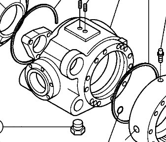 CLAAS Targo K70 Obudowa Mechanizmu Różnicowego Obudowa Środkowa Osi 0003196230 00 0319 623 0 - Osovina i delovi za Oprema za rukovanje materijalima: slika 1 CLAAS Targo K70 Obudowa Mechanizmu Różnicowego Obudowa Środkowa Osi 0003196230 00 0319 623 0 - Osovina i delovi za Oprema za rukovanje materijalima: slika 1