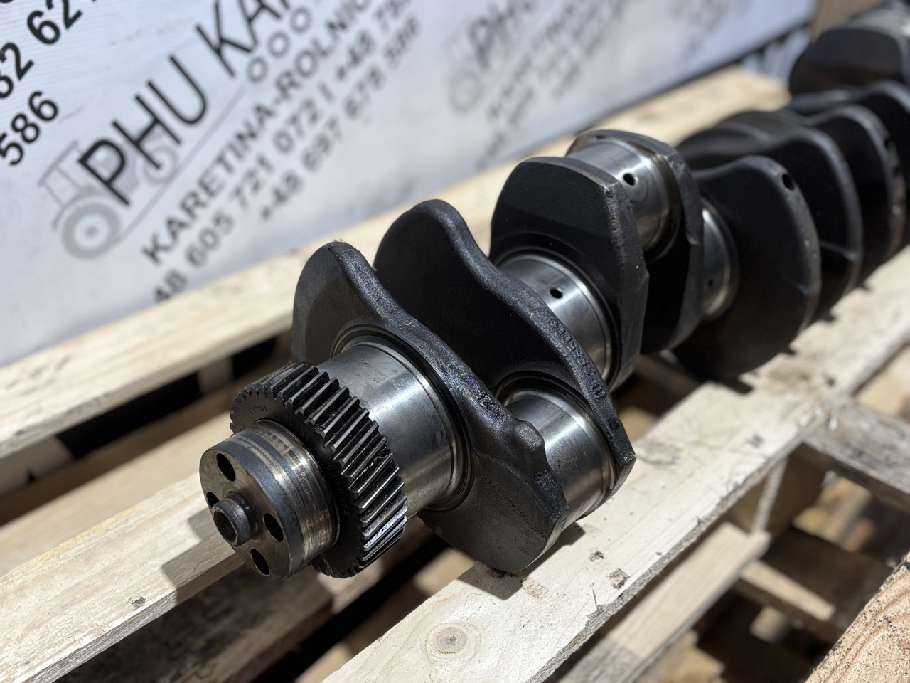 Case 5130 5140 5150 Maxxum 5140 Cummins 6BT Wał Korbowy J908032 J929037 J918324 - Radilica za Poljoprivredna mašina: slika 1 Case 5130 5140 5150 Maxxum 5140 Cummins 6BT Wał Korbowy J908032 J929037 J918324 - Radilica za Poljoprivredna mašina: slika 1