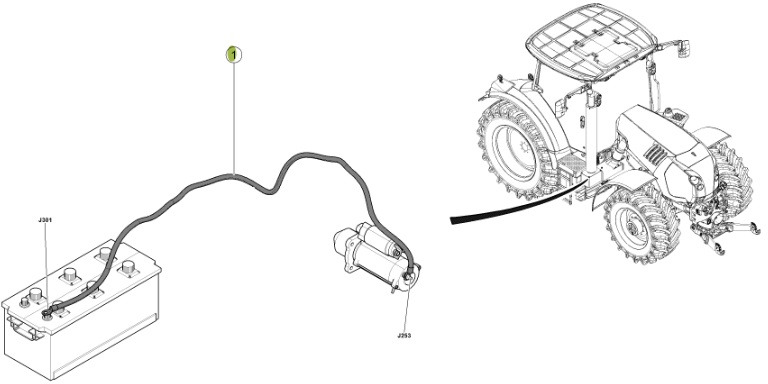 Claas Arion 550-520 650-620 - kabel wiązka elektryczna 0021502993 - Kablovi/ Žičana oprema za Traktor: slika 1 Claas Arion 550-520 650-620 - kabel wiązka elektryczna 0021502993 - Kablovi/ Žičana oprema za Traktor: slika 1