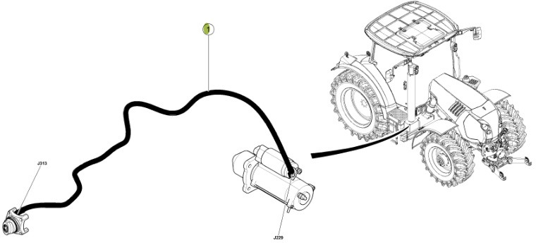 Claas Arion 550-520 650-620 - kabel wiązka elektryczna 0021503053 - Kablovi/ Žičana oprema za Traktor: slika 1 Claas Arion 550-520 650-620 - kabel wiązka elektryczna 0021503053 - Kablovi/ Žičana oprema za Traktor: slika 1