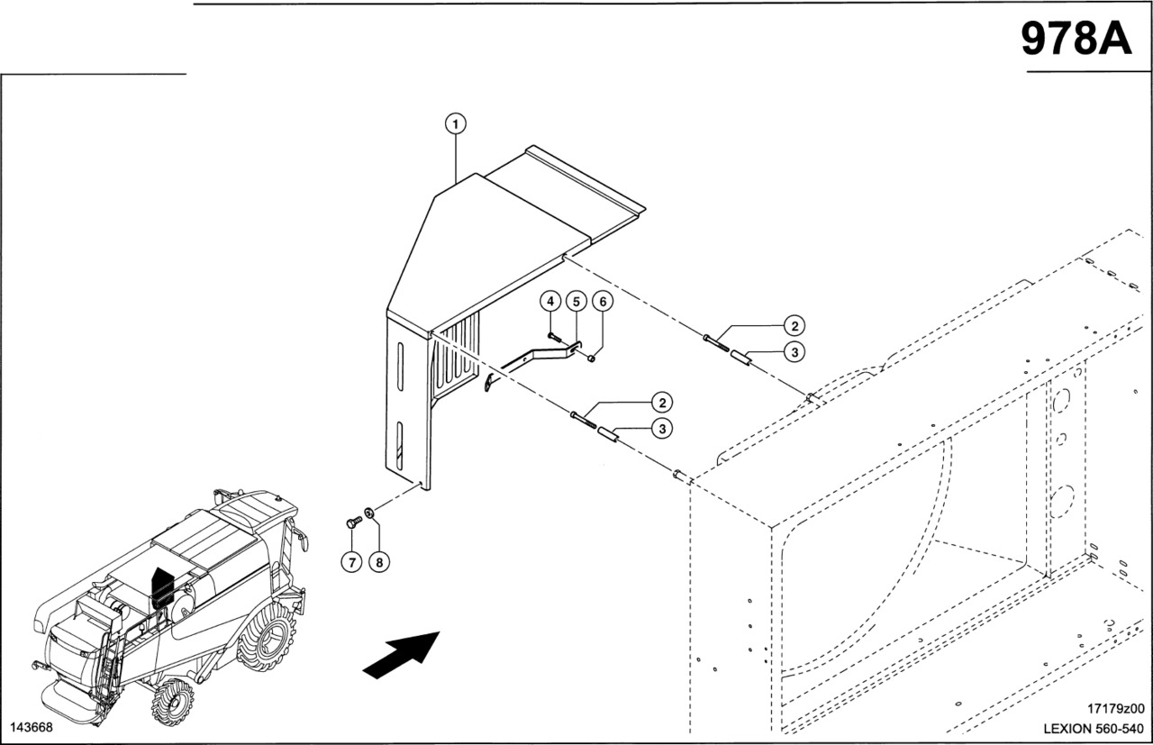 Claas Lexion 560 OSŁONA WENTYLATORA  0007980080 (Silnik c13, c9, c6.6; osłona wentylatora) - Ventilator za Poljoprivredna mašina: slika 1 Claas Lexion 560 OSŁONA WENTYLATORA  0007980080 (Silnik c13, c9, c6.6; osłona wentylatora) - Ventilator za Poljoprivredna mašina: slika 1