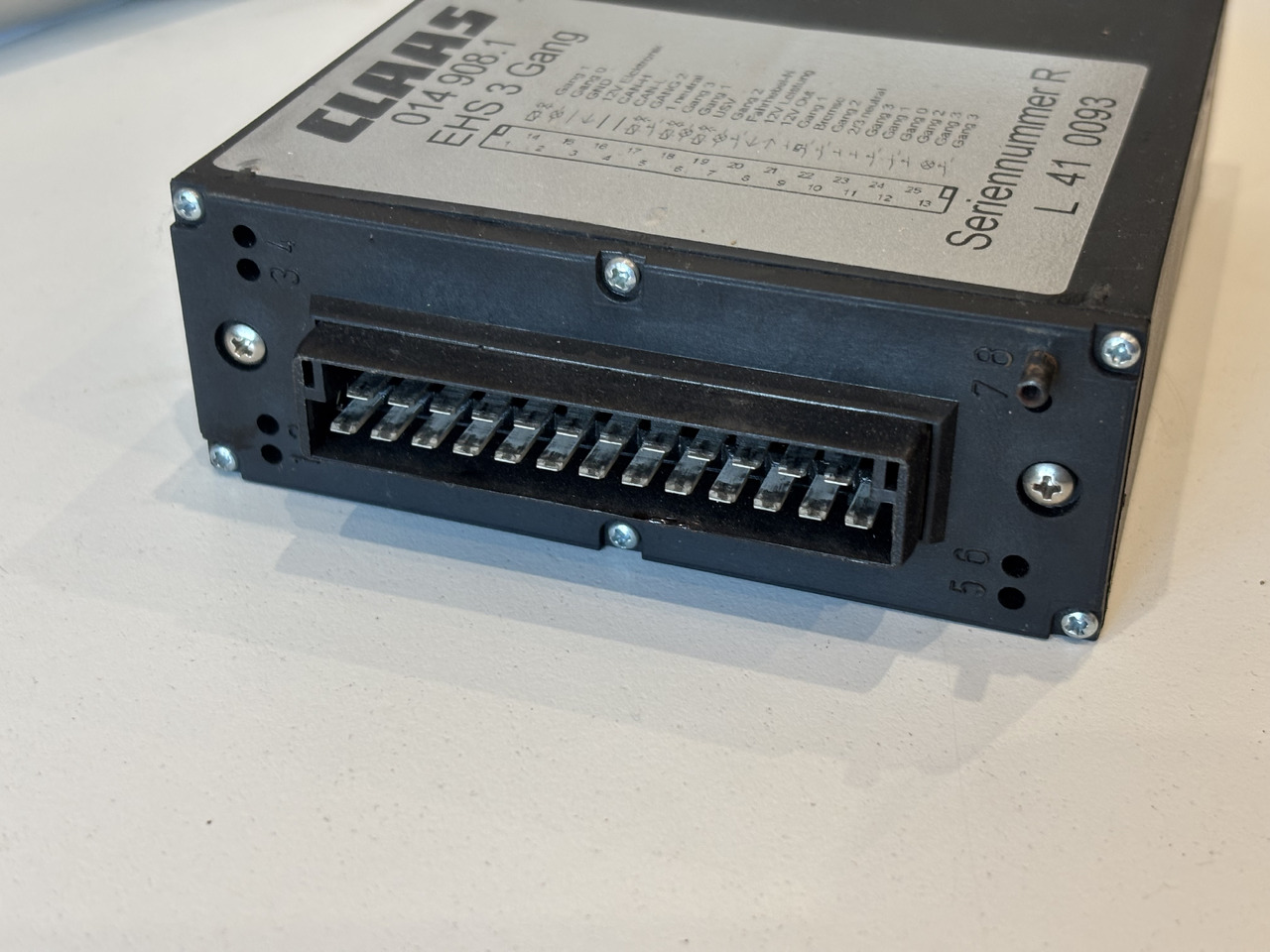 Claas Lexion Moduł Sterownik EHS 3 Gang 014 908.1 0149081 014908.1 - Upravljačka jedinica za Poljoprivredna mašina: slika 3 Claas Lexion Moduł Sterownik EHS 3 Gang 014 908.1 0149081 014908.1 - Upravljačka jedinica za Poljoprivredna mašina: slika 3