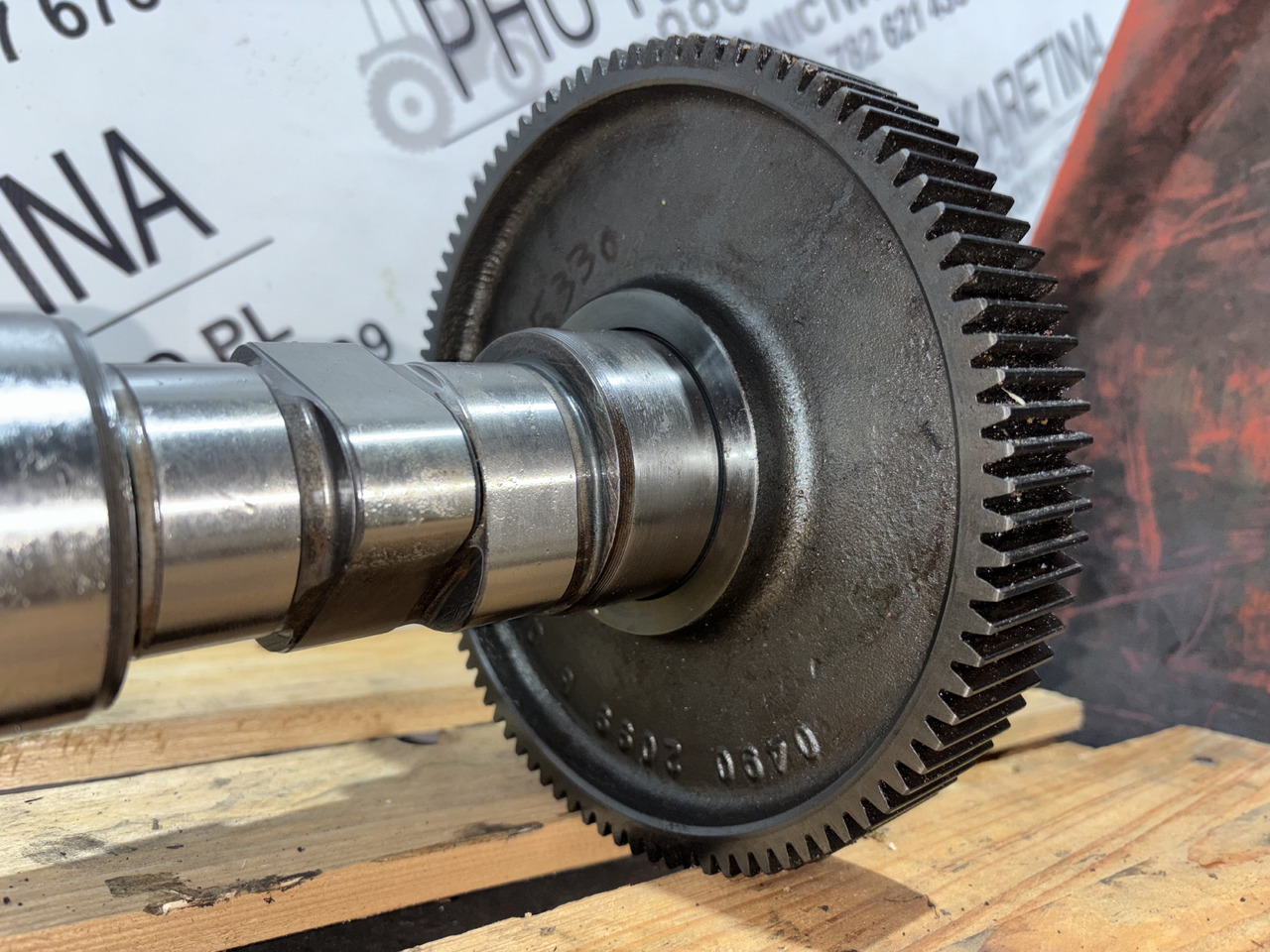 Bregasta osovina za Poljoprivredna mašina Deutz 04909276 TCD 7.8 L6  04914636 Wałek Rozrządu: slika 6