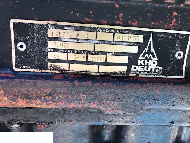 Deutz F4L912W - Rozrusznik - Elektropokretač za Poljoprivredna mašina: slika 2 Deutz F4L912W - Rozrusznik - Elektropokretač za Poljoprivredna mašina: slika 2