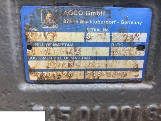 Fendt 500 700 - Zwrotnica Zwolnica - Rukavac točka za Poljoprivredna mašina: slika 1 Fendt 500 700 - Zwrotnica Zwolnica - Rukavac točka za Poljoprivredna mašina: slika 1