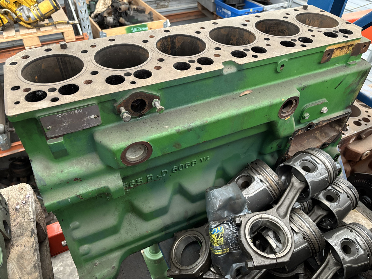 John Deere 6068 6068TF250 R119565 Blok Silnika - Cilindar blok za Poljoprivredna mašina: slika 5 John Deere 6068 6068TF250 R119565 Blok Silnika - Cilindar blok za Poljoprivredna mašina: slika 5