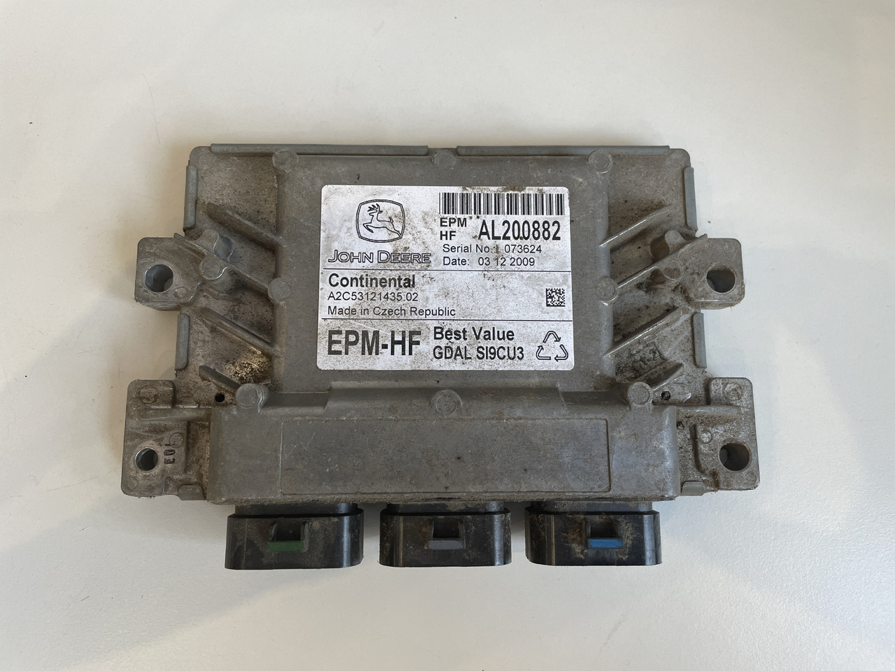 John Deere 6230 7230 - sterownik moduł kontroler zasilania PC6 AL200882 AH224251 - Upravljačka jedinica za Poljoprivredna mašina: slika 1 John Deere 6230 7230 - sterownik moduł kontroler zasilania PC6 AL200882 AH224251 - Upravljačka jedinica za Poljoprivredna mašina: slika 1
