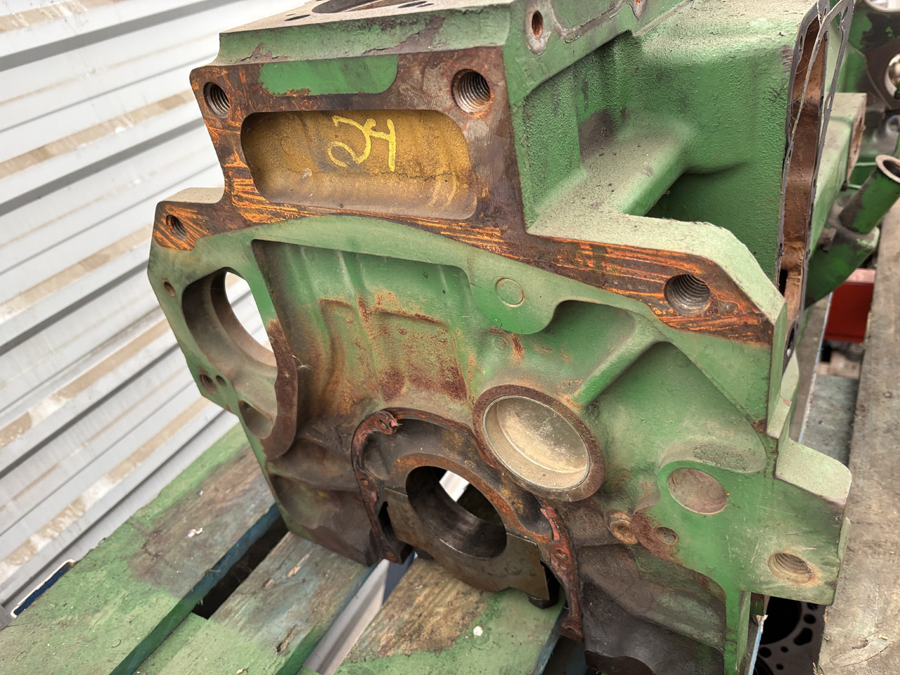 John Deere 7800 Blok Silnika 6076TRW30 6076 TRW 30 R122736 R122737 R122738 - Cilindar blok za Poljoprivredna mašina: slika 3 John Deere 7800 Blok Silnika 6076TRW30 6076 TRW 30 R122736 R122737 R122738 - Cilindar blok za Poljoprivredna mašina: slika 3
