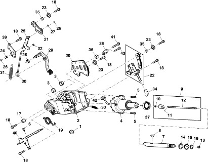 John Deere 9470RX - Wał R287209 (Kierowanie) - Upravljački sistem za Traktor: slika 1 John Deere 9470RX - Wał R287209 (Kierowanie) - Upravljački sistem za Traktor: slika 1