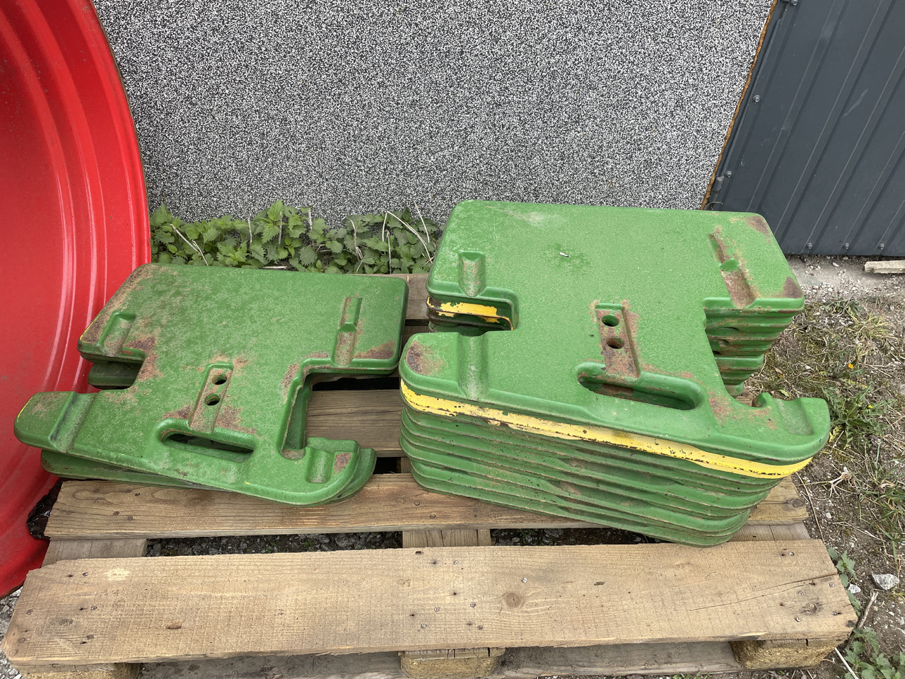 John Deere - obciążniki walizkowe - Kontra teg za Poljoprivredna mašina: slika 1 John Deere - obciążniki walizkowe - Kontra teg za Poljoprivredna mašina: slika 1