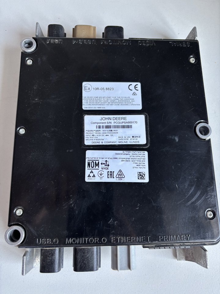 John Deere - sterownik moduł ECU PFA11004 - Upravljačka jedinica za Poljoprivredna mašina: slika 1 John Deere - sterownik moduł ECU PFA11004 - Upravljačka jedinica za Poljoprivredna mašina: slika 1