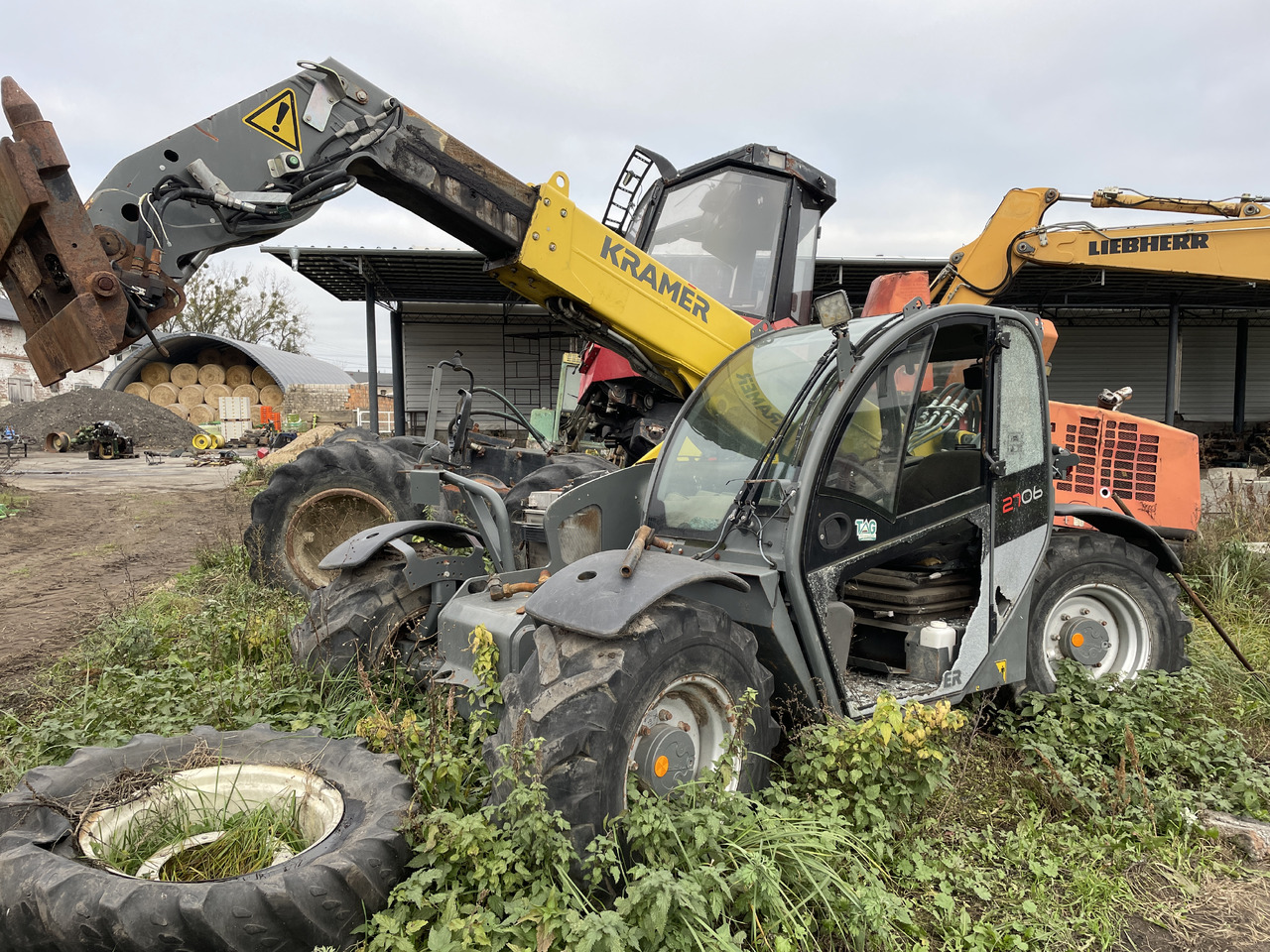 Kramer 2706 ładowarka części - kabina drzwi szyby błotniki - Vrata i delovi za Poljoprivredna mašina: slika 1 Kramer 2706 ładowarka części - kabina drzwi szyby błotniki - Vrata i delovi za Poljoprivredna mašina: slika 1