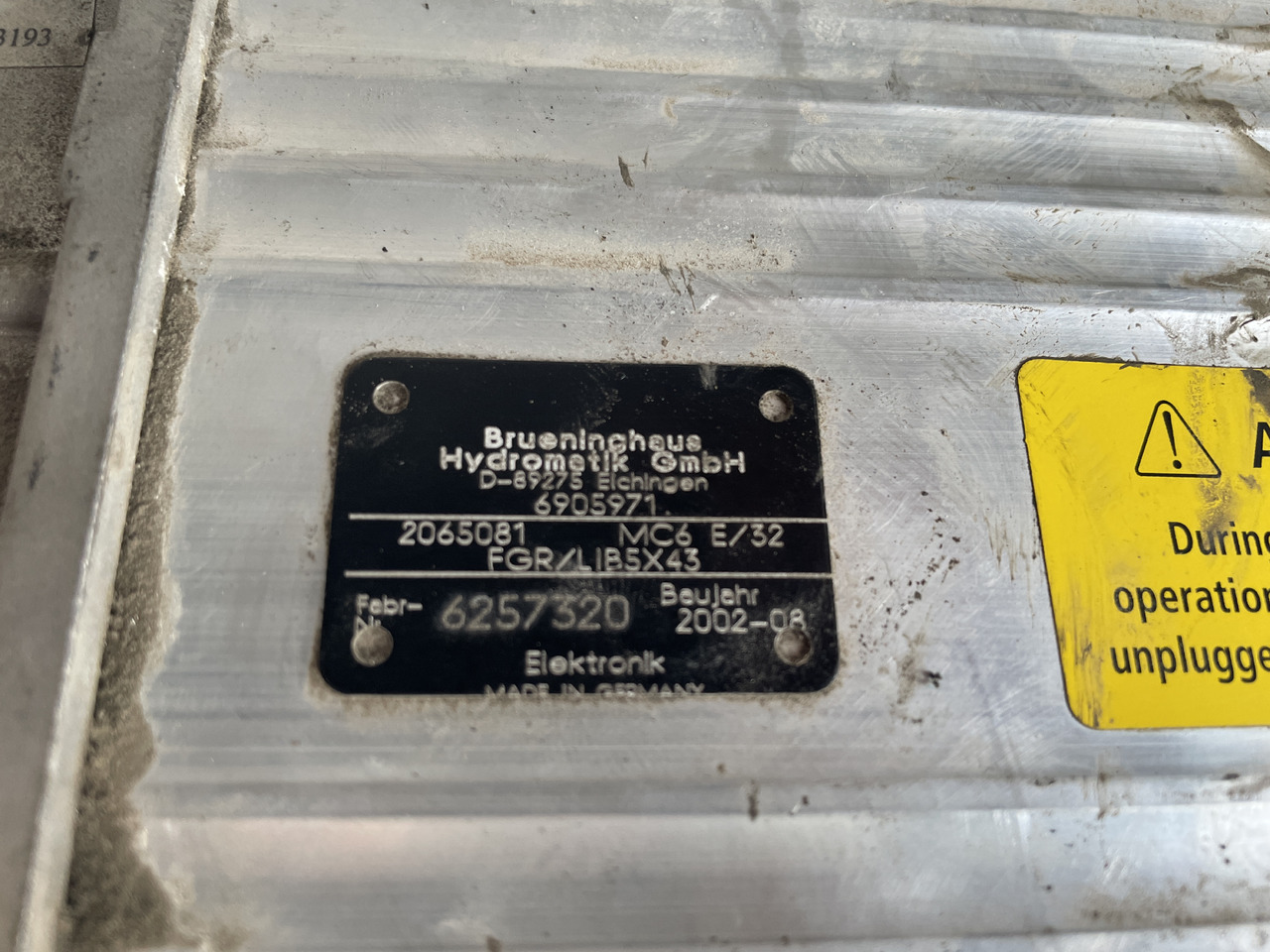 Liebherr 544 L544 - sterownik Hydromatik MC6 E/32 2045006 L93193 - Upravljačka jedinica za Građevinska mašina: slika 4 Liebherr 544 L544 - sterownik Hydromatik MC6 E/32 2045006 L93193 - Upravljačka jedinica za Građevinska mašina: slika 4