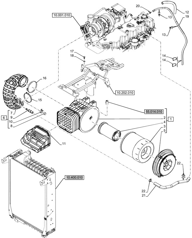 New Holland T6070 Filtr powietrza 127mm id x 347mm od x 481.5mm l 87517150 - Filter za vazduh za Poljoprivredna mašina: slika 1 New Holland T6070 Filtr powietrza 127mm id x 347mm od x 481.5mm l 87517150 - Filter za vazduh za Poljoprivredna mašina: slika 1