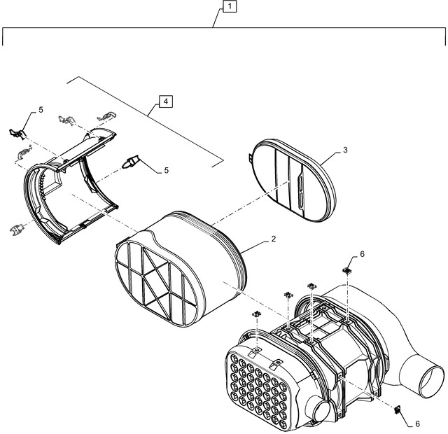New Holland T6090 T6070 Filtr powietrza 398mm l x 261mm w x 237mm thk, paper 84191182 - Filter za vazduh za Poljoprivredna mašina: slika 1 New Holland T6090 T6070 Filtr powietrza 398mm l x 261mm w x 237mm thk, paper 84191182 - Filter za vazduh za Poljoprivredna mašina: slika 1