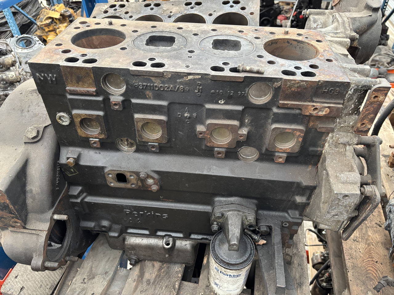 Zamajac za Poljoprivredna mašina Perkins 1004 1004-40T Silnik Blok Silnika Koło Zamachowe Wał CZĘŚCI: slika 7 Zamajac za Poljoprivredna mašina Perkins 1004 1004-40T Silnik Blok Silnika Koło Zamachowe Wał CZĘŚCI: slika 7