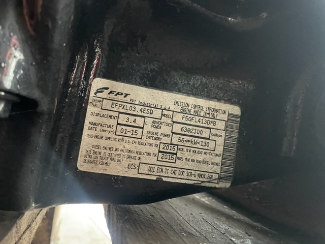 Motor za Poljoprivredna mašina Silnik FPT F5GFL413D Case Farmall [NOWY]: slika 9