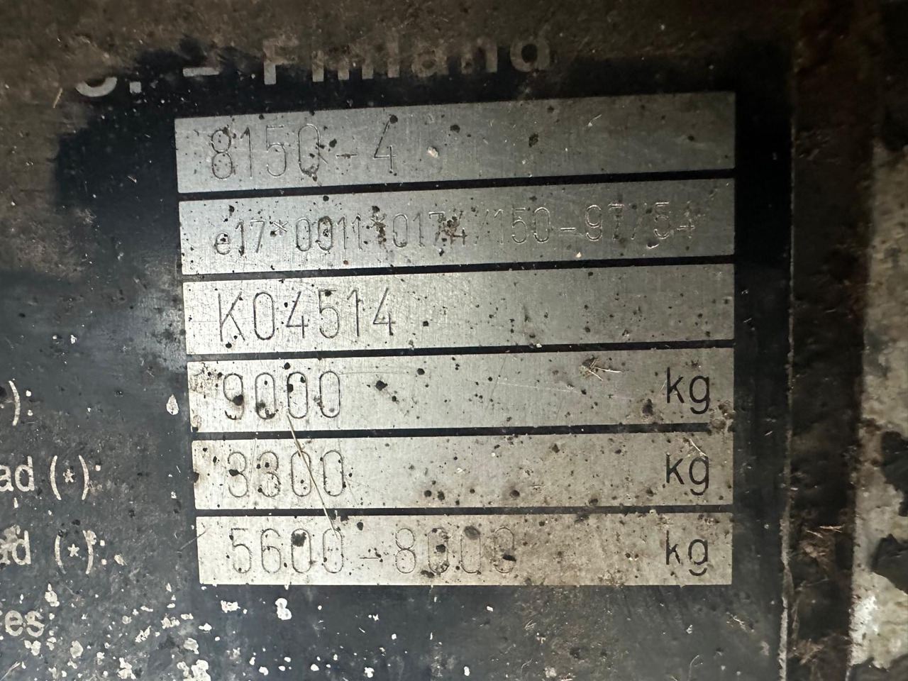 Traktor Valtra 8150 8150-4 - cała na części: slika 6 Traktor Valtra 8150 8150-4 - cała na części: slika 6