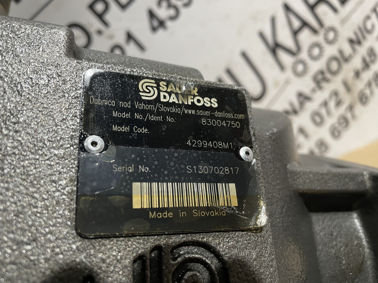 Valtra S354 Massey 8480 - pompa hydrauliczna 4299408M1 4299408M2 - Hidraulična pumpa za Poljoprivredna mašina: slika 4 Valtra S354 Massey 8480 - pompa hydrauliczna 4299408M1 4299408M2 - Hidraulična pumpa za Poljoprivredna mašina: slika 4