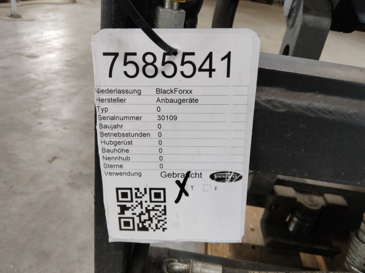 Forklift Attachments Package - 2 Pcs. - Dodatak za Oprema za rukovanje materijalima: slika 2 Forklift Attachments Package - 2 Pcs. - Dodatak za Oprema za rukovanje materijalima: slika 2