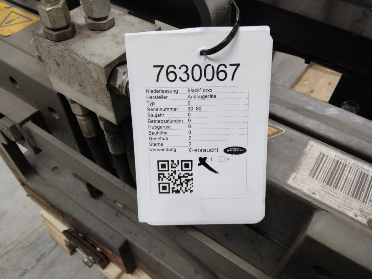 Forklift Attachments Package - 2 Pcs. - Dodatak za Oprema za rukovanje materijalima: slika 2 Forklift Attachments Package - 2 Pcs. - Dodatak za Oprema za rukovanje materijalima: slika 2