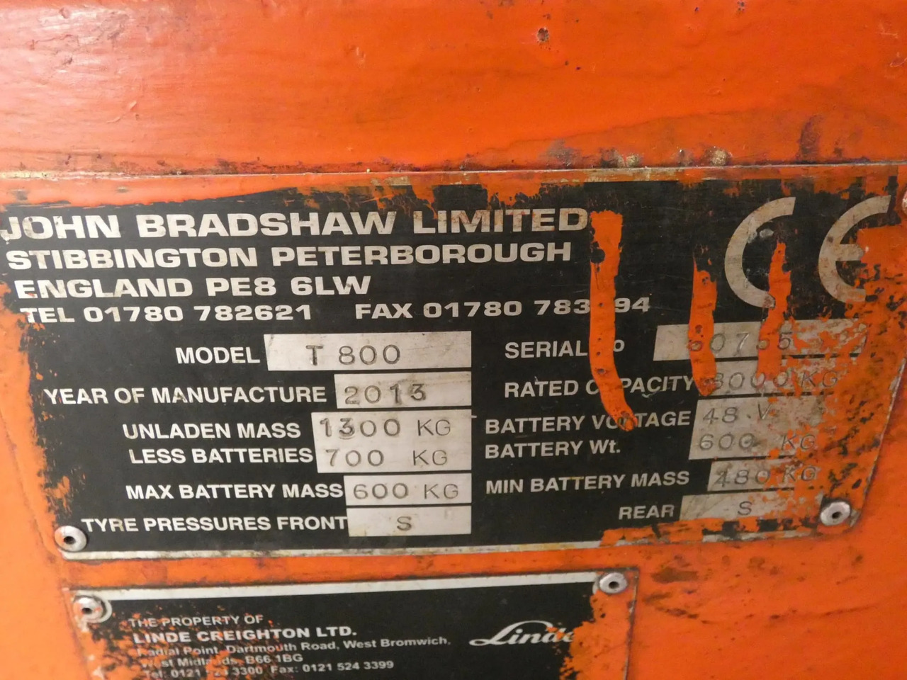 Linde T800 - Vučno vozilo: slika 5 Linde T800 - Vučno vozilo: slika 5