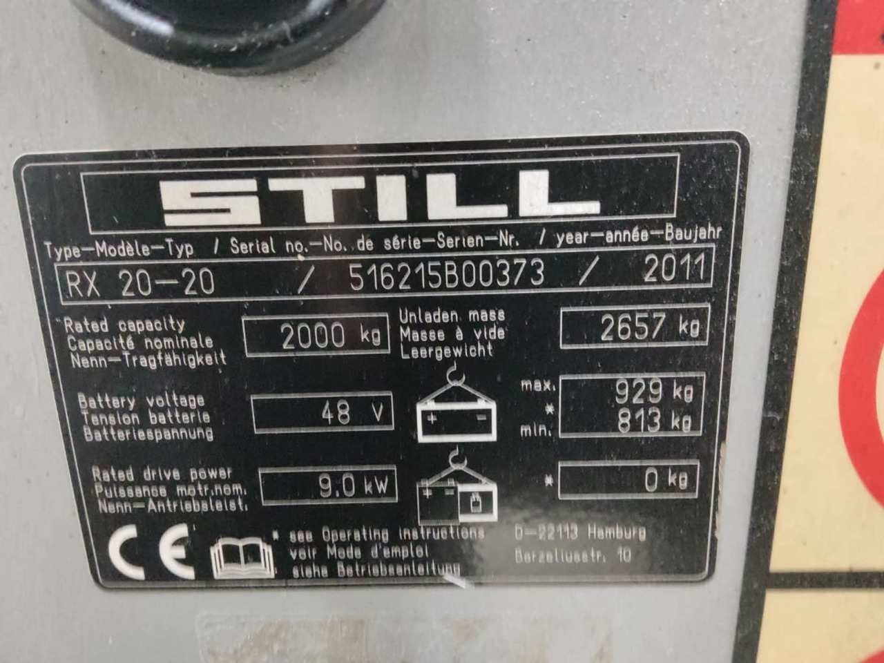 STILL RX20-20 - Električni viljuškar: slika 5 STILL RX20-20 - Električni viljuškar: slika 5