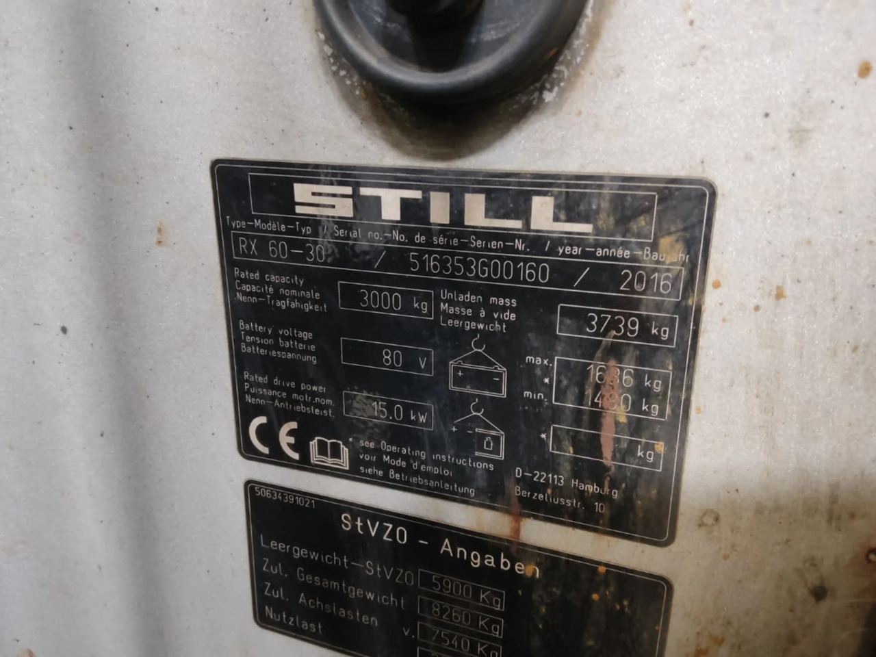 STILL RX60-30 - Električni viljuškar: slika 5 STILL RX60-30 - Električni viljuškar: slika 5