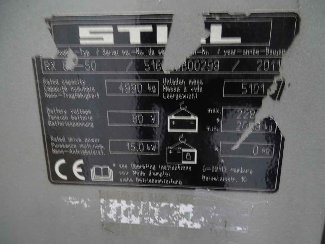 STILL RX60-50 - Električni viljuškar: slika 2 STILL RX60-50 - Električni viljuškar: slika 2