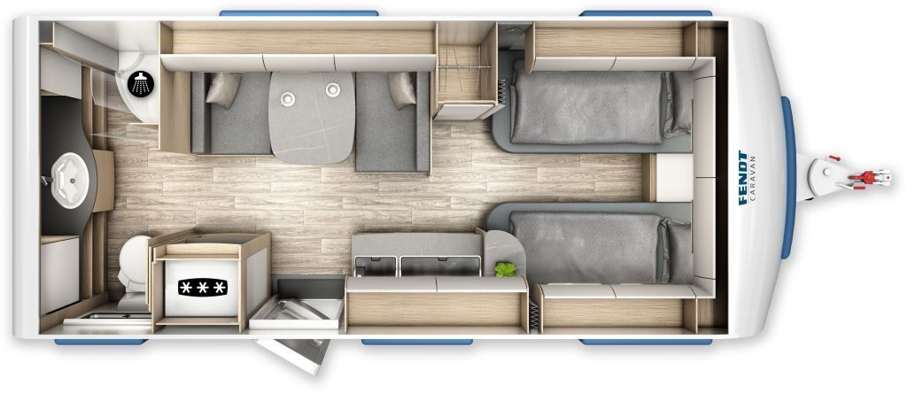 Fendt Bianco Activ 515 SGD 2026 inkl. Extras - Kamp prikolica: slika 2 Fendt Bianco Activ 515 SGD 2026 inkl. Extras - Kamp prikolica: slika 2