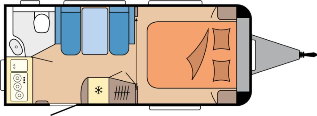 Hobby De Luxe 460 SFf 1500kg. Ambiente, FBH - Kamp prikolica: slika 2 Hobby De Luxe 460 SFf 1500kg. Ambiente, FBH - Kamp prikolica: slika 2