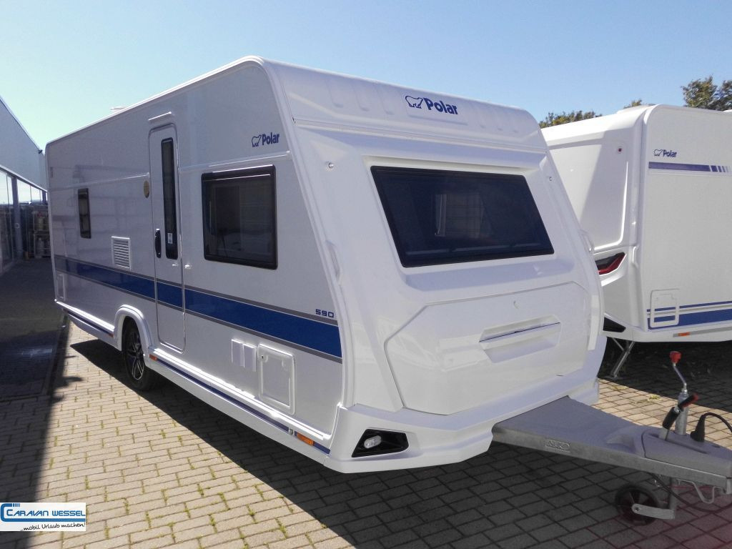 Polar 590 FWA Blueline 60 Jahre SONDERMODELL - Kamp prikolica: slika 1 Polar 590 FWA Blueline 60 Jahre SONDERMODELL - Kamp prikolica: slika 1