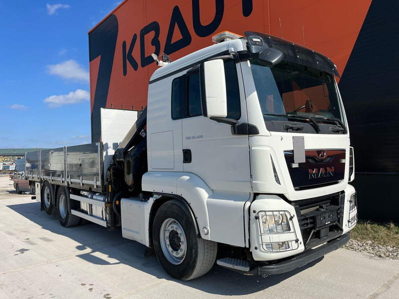 MAN TGS 26.420 6x2*4 HIAB 302E-6 / PLATFORM L=6532 mm - Kamion sa tovarnim sandukom, Kamion sa dizalicom: slika 4 MAN TGS 26.420 6x2*4 HIAB 302E-6 / PLATFORM L=6532 mm - Kamion sa tovarnim sandukom, Kamion sa dizalicom: slika 4
