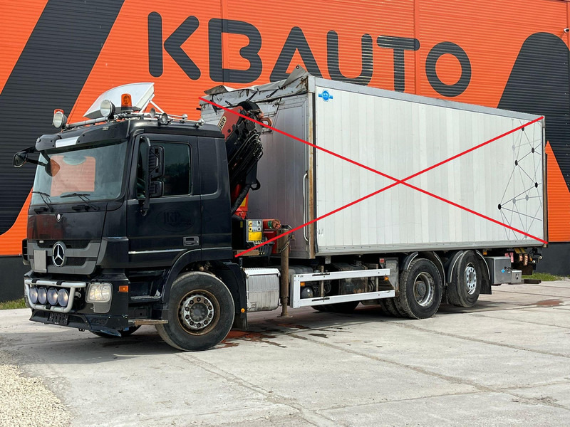 Mercedes-Benz Actros 2536 6x2*4 FOR SALE AS CHASSIS - Kamion sa golom šasijom i zatvorenom kabinom, Kamion sa dizalicom: slika 1 Mercedes-Benz Actros 2536 6x2*4 FOR SALE AS CHASSIS - Kamion sa golom šasijom i zatvorenom kabinom, Kamion sa dizalicom: slika 1