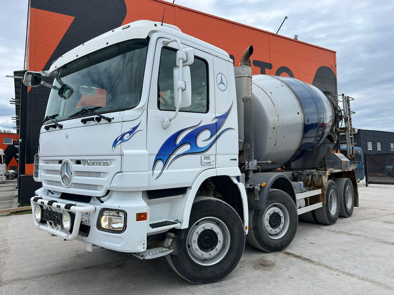 Mercedes-Benz Actros 3241 8x4 MSM 9M 10m3 / FULL STEEL / HUB REDUCTION / CHUTE - Mikser za beton: slika 2 Mercedes-Benz Actros 3241 8x4 MSM 9M 10m3 / FULL STEEL / HUB REDUCTION / CHUTE - Mikser za beton: slika 2