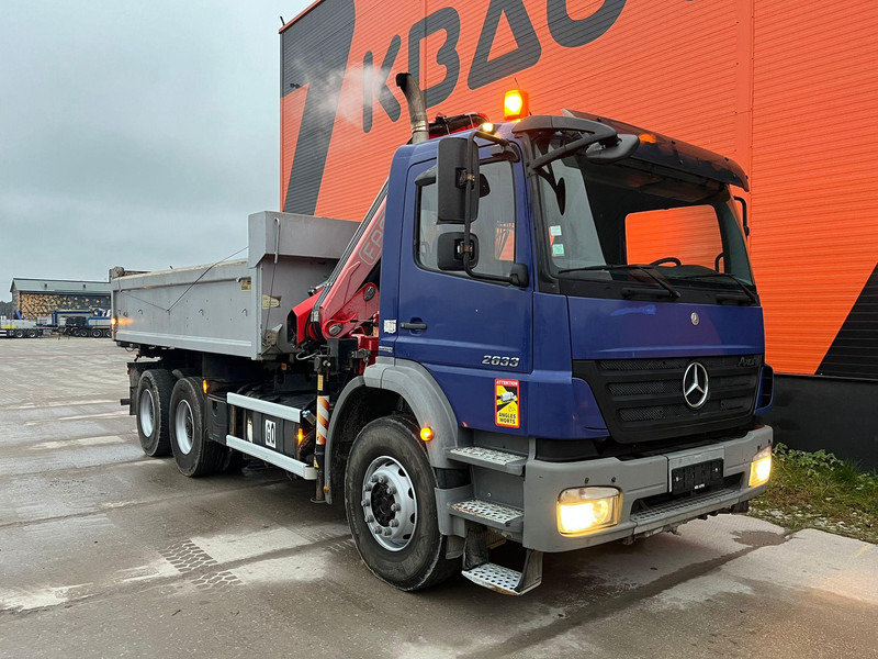 Mercedes-Benz Axor 2633 6x4 FASSI F110AK22 / BOX L=5040 mm - Istovarivač, Kamion sa dizalicom: slika 4 Mercedes-Benz Axor 2633 6x4 FASSI F110AK22 / BOX L=5040 mm - Istovarivač, Kamion sa dizalicom: slika 4