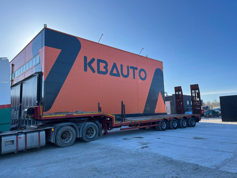 Nooteboom MCO-58-04V PLATFORM 9900 mm + 6100 + 6400 mm EXTENDABLE / LOADING HEIGHT 860 mm / ALL STEERED AXLES - Niska poluprikolica za prevoz: slika 1 Nooteboom MCO-58-04V PLATFORM 9900 mm + 6100 + 6400 mm EXTENDABLE / LOADING HEIGHT 860 mm / ALL STEERED AXLES - Niska poluprikolica za prevoz: slika 1