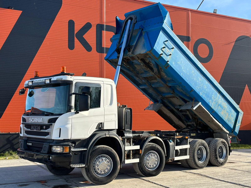 Scania P 440 8x4 RETARDER / FULL STEEL / BOX L=5850 mm - Istovarivač: slika 2 Scania P 440 8x4 RETARDER / FULL STEEL / BOX L=5850 mm - Istovarivač: slika 2