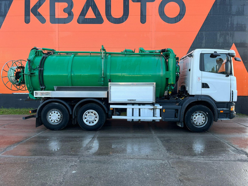Scania R 124 6x2*4 TANK 1500 I + 13000 l / VACUUM Moro PM200 year 2015 / PRESSURE Pratissoli 500 bar / 200 l/min - Vakuumska cisterna: slika 3 Scania R 124 6x2*4 TANK 1500 I + 13000 l / VACUUM Moro PM200 year 2015 / PRESSURE Pratissoli 500 bar / 200 l/min - Vakuumska cisterna: slika 3