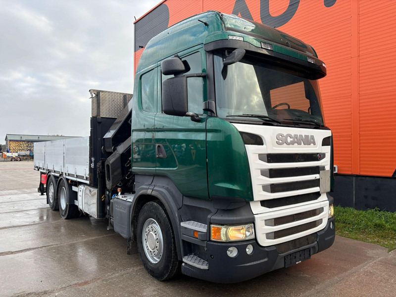 Scania R 410 6x2 HIAB 322EP-5 HIPRO / PLATFORM L=6131 mm - Kamion sa tovarnim sandukom, Kamion sa dizalicom: slika 4 Scania R 410 6x2 HIAB 322EP-5 HIPRO / PLATFORM L=6131 mm - Kamion sa tovarnim sandukom, Kamion sa dizalicom: slika 4