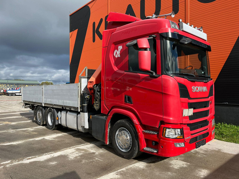 Scania R 450 6x2*4 PK 26002 / PLATFORM L=6482 mm - Kamion sa tovarnim sandukom, Kamion sa dizalicom: slika 4 Scania R 450 6x2*4 PK 26002 / PLATFORM L=6482 mm - Kamion sa tovarnim sandukom, Kamion sa dizalicom: slika 4