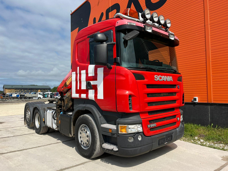 Scania R 560 6x2 HMF2220 K4 / RETARDER - Kamion sa tovarnim sandukom, Kamion sa dizalicom: slika 4 Scania R 560 6x2 HMF2220 K4 / RETARDER - Kamion sa tovarnim sandukom, Kamion sa dizalicom: slika 4